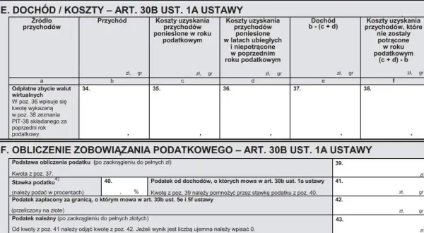 Jak rozliczyć kryptowaluty w PIT-38? Krok po kroku i bez kar